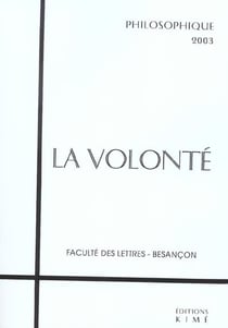 La volonté (édition 2003)