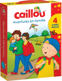 Caillou : coffret : aventures en famille