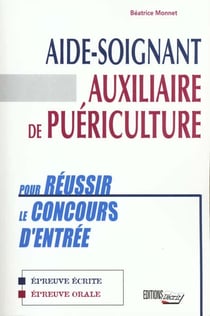 Aide-soignant auxiliaire de puericulture