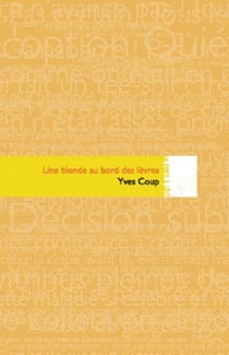 Une blonde au bord des lèvres