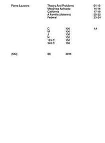 Theory and problems