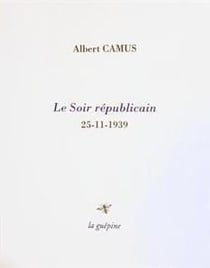 Le soir républicain : 25-11-1939