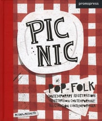 Picnic - illustration pop-folk contemporaine