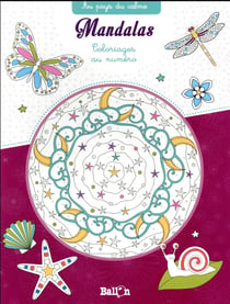Mandalas - coloriages au numéro