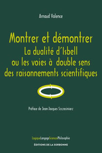 Montrer et démontrer - la dualité d'Isbell ou les voies à double sens des raisonnements scientifiques