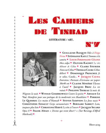 Les cahiers de Tinbad n.7