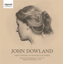 Dowland : First booke of songes, 1597