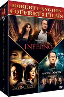 Robert Langdon - Da Vinci Code + Anges & démons + Inferno