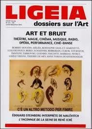 Revue Ligeia n.141/144 : arts et bruits
