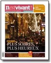 N 299 - il est vivant nouvelle formule - decembre 2012 - plus sobres, plus heureux