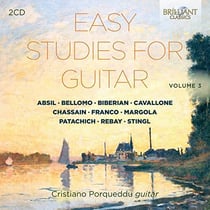 Études faciles pour guitare - vol.3 - Porqueddu