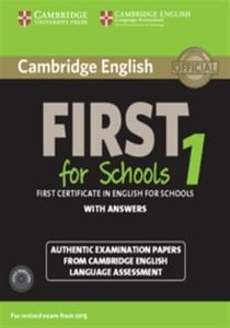 Cambridge english first 1 for schools for revised exam from 2015 student's book pack (student's book with answers and audio cds (2))