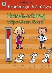 Ladybird homework helpers - handwriting wipe-clean book