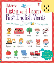 Listen and learn first english words