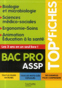 Top'fiches - bac pro assp