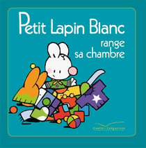 Petit lapin blanc range sa chambre