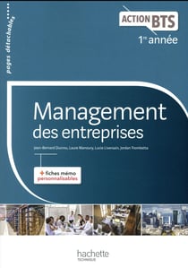 Action BTS : management des entreprises - BTS 1re année - livre de l'élève (édition 2017)