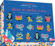 Décos en perles à eau - 8 animaux et 4 cadres à réaliser !