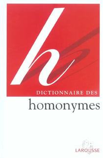 Dictionnaire des homonymes