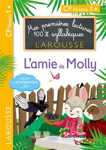 Mes premières lectures 100% syllabiques : CP, niveau 1 - l'ami de Molly