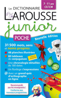Le dictionnaire Larousse junior poche