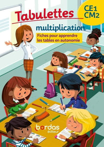 Tabulettes : tabulettes - multiplication - CE1/CM2 (édition 2020)