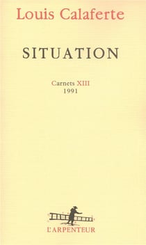 Situation - carnets Tome 13 - 1991