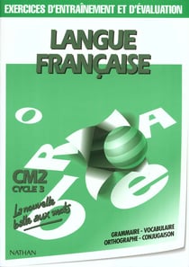 Français - cm2 - cahier d'entraînement et d'évaluation