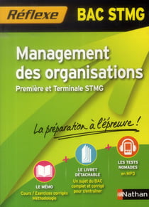 Mémos réflexes Tome 89 : management des organisations - 1re et terminale STMG (édition 2014)