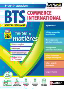 Tout en un BTS Commerce International Réflexe - 2022