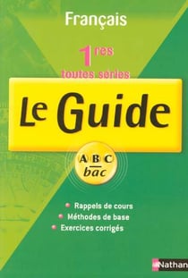 ABC du Bac Tome 110 : français - 1ères toutes séries