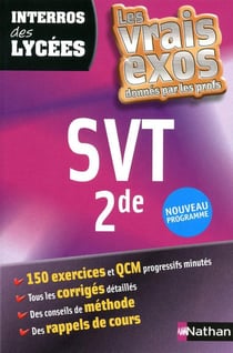 Interros des lycées Tome 12 : SVT - 2nde (édition 2011)