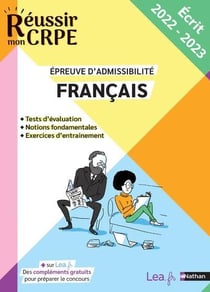 Français admissibilité écrit - Concours 2023 et 2024