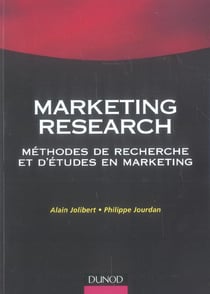 Marketing research - methodes de recherhce et d'etudes en marketing