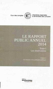Rapport public annuel Cour des comptes