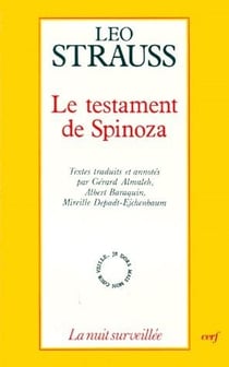 Le testament de Spinoza