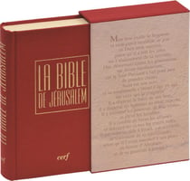 BIBLE DE JERUSALEM 10 X 16 TOILE