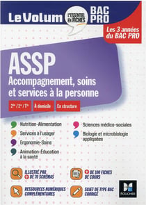 Le volum' : ASSP, accompagnement, soins et services à la personne - Bac Pro