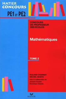 Preparation a l'epreuve de mathematiques du concours de professeurs des ecoles t.2