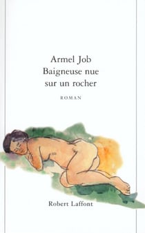 Baigneuse nue sur un rocher