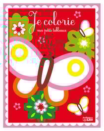 Je colorie mes petits tableaux - papillon
