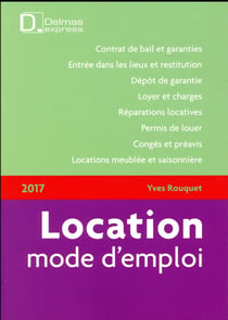 LOCATION MODE D'EMPLOI 2017