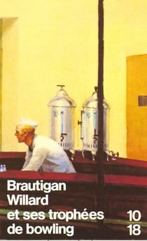 Willard et ses trophees de bowling