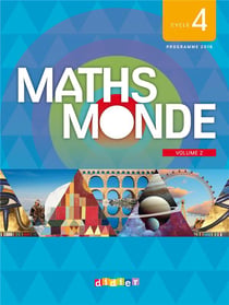 Maths monde : cycle 4 t.2 - livre