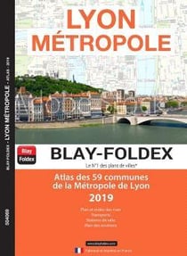 Lyon métropole : atlas des 59 communes de la métropole de Lyon (édition 2019)