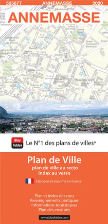 Annemasse : plan de ville (édition 2020)
