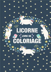 Licorne - livre de coloriage