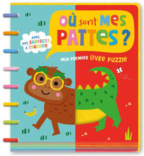 Où sont mes pattes ? mon premier livre puzzle