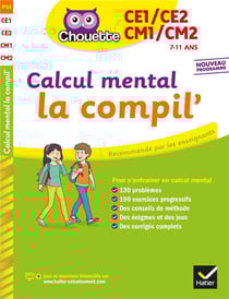 Chouette entraînement : calcul mental, la compil' - de CE1 au CM2