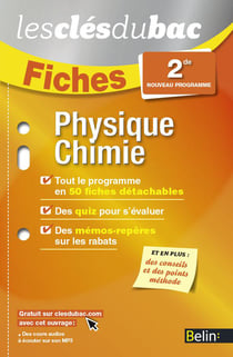 PHYSIQUE-CHIMIE 2DE